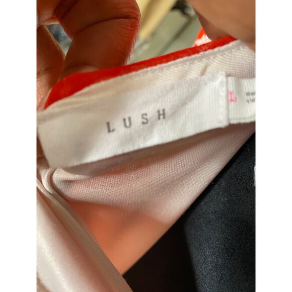 Lush large Floral maxi Dress with adjustable straps - - Picture 5 of 5